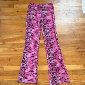 Pink Zebra Print Flared I.AM.GIA Pants